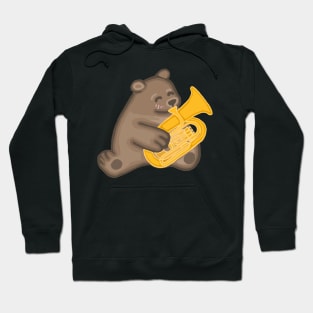 Tuba Bear Hoodie